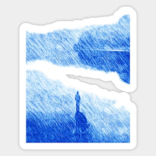 Lake Landscape Sticker